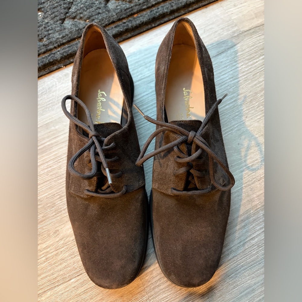 NWOT Salvatore Ferragamo Suede shoes for women